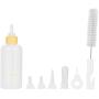 Simlug Puppy Feeding Bottle, 60ml 6PCS Nursing Care Pet Nursing Kit, Puppy for Pet