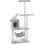 GleePet GP78590222 Cat Tree with Hammock, 59-Inch, Silver Gray GleePet GP78590222 Cat Tree with Hammock, 59-Inch, Silver Gray
