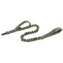 EXCELLENT ELITE SPANKER Military Bungee Dog Leash Elastic Leads Rope with 2 Padded Control Handle for Medium and Small Dogs