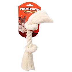 Flossy Chews 100-Percent Cotton White Rope Bone, Small, 9-Inch