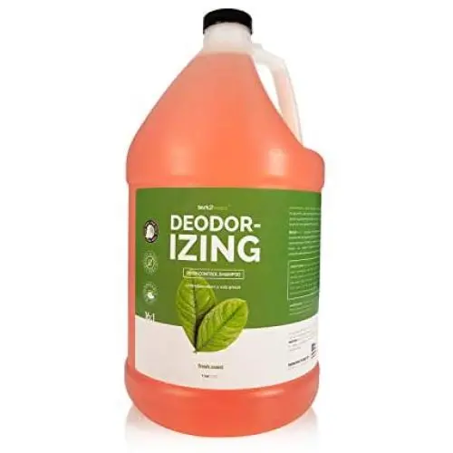 Bark 2 Basics Deodorizing Dog Shampoo, 1 Gallon | Features Powerful Odor Neutralizer Odortrol, Soap-Free, Cruelty-Free, 100% Biodegradable, Made In The USA Bark 2 Basics Deodorizing Dog Shampoo, 1 Gallon | Features Powerful Odor Neutralizer Odortrol, Soap-Free, Cruelty-Free, 100% Biodegradable, Made In The USA