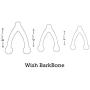 Pet Qwerks Wish BarkBone - For Aggressive Chewers| Made in USA