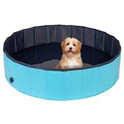 Scurrty Foldable Dog Pet Bath Pool Portable Dogs Cats Swimming Bathing Tub Bathtub Wash Tub Water Pond Pool Pet Pool