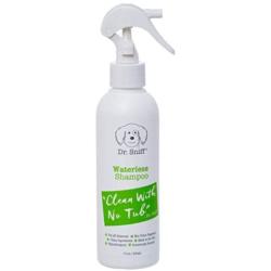 Dr. Sniff Waterless Pet Shampoo | No Rinse | Removes Oil Dirt Grime | Odor Eliminator | Refreshes Coat with Organic Coconut Oil, Organic Jojoba Oil, Organic Aloe Vera | Made in The USA- 7.1oz