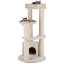 Royal Pet Club Baza Giant Cat Tree - Condo, Hammock, Plush Perch - Scratching - Indoor Activity Playground - 62.5 inches, baza Giant - Cream, Extra Large (44546)
