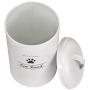 Geyecete Dog Food Container - Pets Good Dog Food Storage Canister, 4lbs Capacity - Scoop Included