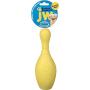 JW Pet- iSqueak Bouncin Bowlin Pin Dog Toy, (Assorted Colors) 1 Unit