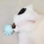 ocijf179 Cat Toy Octopus Shape Pet Cats Molar Rotatable Ball Interactive Bite Chew Catnip Toy - Blue