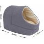 GOOPAWS Cat Cave for Cat and Warming Burrow Cat Bed, Pet Hideway Sleeping Cuddle Cave