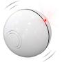 DELOMO Smart Interactive Cat Toy Ball, Automatic Rolling Ball, USB Rechargeable Cat Light Toy, 360 Degree Self Rotating Ball with Spinning Light, Upgraded Cat Exercise Chaser Toy, White