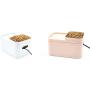DishyKooker Home Dual Purpose USB Pet Drinking Fountain Electric Automatic Water Fountain Healthy Water Dispenser for Pets Pink Dry Burning Resistant Convenient Items