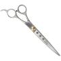 Geib Stainless Steel Cheetah Starlite Pet Curved Shears, 8-1/2-Inch