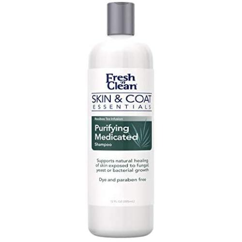 PetAg Fresh n Clean Skin & Coat Essentials Purifying Medicated Shampoo, 12 oz