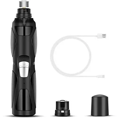 Wixann Dog Nail Grinder with Light, Upgraded Professional Low Noise 2 Speed Pet Nail Grinder Electric Rechargeable Pet Nail Trimmer Painless Paws Grooming Trimming for Small Medium Large Dogs Cats Wixann Dog Nail Grinder with Light, Upgraded Professional Low Noise 2 Speed Pet Nail Grinder Electric Rechargeable Pet Nail Trimmer Painless Paws Grooming Trimming for Small Medium Large Dogs Cats