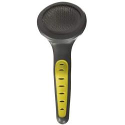 JW Pet Company GripSoft Slicker Soft Pin Dog Brush, Small
