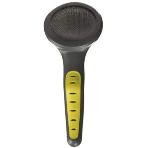 JW Pet Company GripSoft Slicker Soft Pin Dog Brush, Small