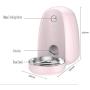 ZZK 2 liters of Smart cat Feeder Automatic Feeding Support Wi-Fi Cats and Dogs fed a Remote Locking System Automatically timed Fresh Distributor