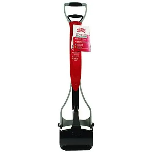 Natures Miracle Non-Stick Advanced Jaw Scoop For Pet Waste Pick Up, Jumbo