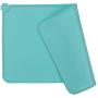 YAKA Dog Feeding Mat,Silicone Dog Cat Bowl Mat, Non Slip Waterproof Pet Feeding Mat FDA Compliant Silica GelGrade Food Container Placemat for Animals