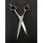 Pet Grooming Scissors,Dog Cat Hair Twin-Tail Shears Made of Japanese Stainless Steel,Straight Curved Thinning Blade,Lightweight, Fashionable and Durable for Professional Groomers
