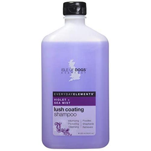 Everyday Isle of Dogs Lush Coating Dog Shampoo, Violet + Sea Mist, 16.9 Ounce