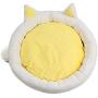 ICEGREY Luxury Soft Pet Bed Cat Cushion Round with Toy Ball