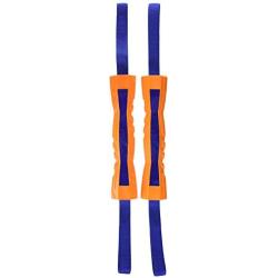 Nerf Dog Megaton Competition Stick Dog Toy, Lightweight, Durable and Water Resistant, 12 Inches, for Medium/Large Breeds, Single Unit, Blue/Orange