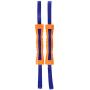 Nerf Dog Megaton Competition Stick Dog Toy, Lightweight, Durable and Water Resistant, 12 Inches, for Medium/Large Breeds, Single Unit, Blue/Orange