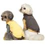 Cold Weather Dog Warm Snap Drawstring Contrast Colorful Vest Jacket Coats,Pet Winter Clothes for Small Medium Large Dogs. Toy Poodle,Yorkshire,Maltese