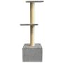 Cloe E Cluzo Two Tiered Cat Tree with Scratching Post
