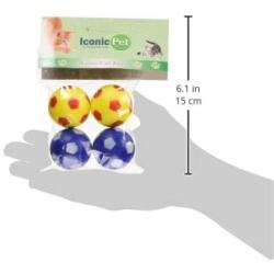 Iconic Pet 12 Pieces Bouncing Sponge Football