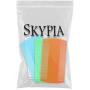 SKYPIA 4 Packs Combs Double Sided Pet Combs Grooming Flea Tick Lice Dandruff Removal Fine Tooth Hair Combs for Cats Dogs Puppy