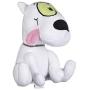 Nickelodeon for Pets Rockos Modern Life Rocko Figure Plush Dog Toy - 6 Inch Grey, Blue and Purple Squeaky Dog Toy for All Dogs - Nickelodeon Toys for Dogs, Squeak Dog Toy (FF15302)