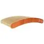Janes List Cat Scratcher Curve Style with Decorative Trim Sticker