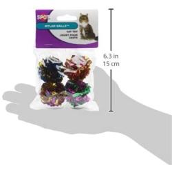 HDP Spot Mylar Balls Cat Toys