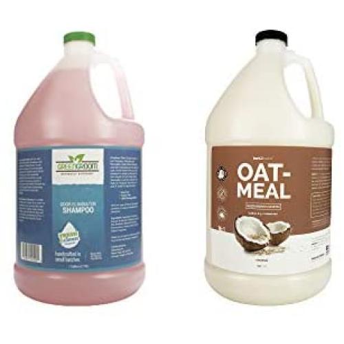 GreenGroom Odor Eliminator Dog Shampoo & Bark 2 Basics Oatmeal Dog Shampoo |