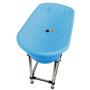 MiMu Raised Dog Bathtub - Pet Grooming Tub Booster Elevated Dog Bath Tub Shower for Small to Medium Sized Cats or Dogs