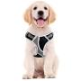 Petties&Sweeties No Pull Dog Harness, Reflective Adjustable Soft Padded Vest Unique Colors,with a Easy Control Training Handle