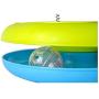 DINY Home & Style Mouse and Ball Cat Toy Sturdy Base with a Plush Mouse and Rolling Ball