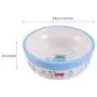 POPETPOP Ceramic Dog Bowl Puppy Dish Bowl Cat Food Water Feeder Bowl Blue POPETPOP Ceramic Dog Bowl Puppy Dish Bowl Cat Food Water Feeder Bowl Blue