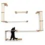 CatastrophiCreations Roman - Multiple-Level Cat Hammock & Climbing Activity Center Wall-Mounted Cat Tree Shelves CatastrophiCreations Roman - Multiple-Level Cat Hammock & Climbing Activity Center Wall-Mounted Cat Tree Shelves