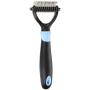 DELE Pet Fur Knot Cutter Remove Rake Grooming Shedding Brush Comb Rake Dog Cat Long Short Hair Metal Blade