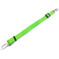 Pet Pet Dog Cat Car Seat Belt Adjustable Harness Seatbelt Lead Leash for Small Medium Dogs Travel Clip Safety Dog Leash 12 Color (Color : Green as Shown)