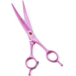 Moontay Professional Dog Grooming Scissors Set, 7 Inch/8 Inch Pet Grooming Scissors Chunkers Shears for Dog, Curved Dog Grooming Scissors, Thinning Shears for Dog with Grooming Comb