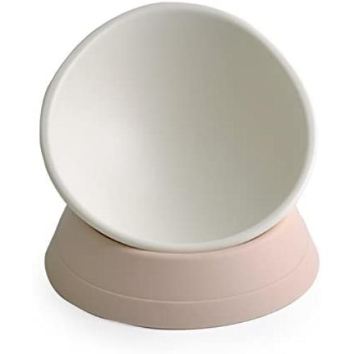 iBard Dual Purpose Slanted Dog Cat Food Bowl Cat Dish Dog Bowl Pet Sterile Tableware Pet Feeding Watering Supplies