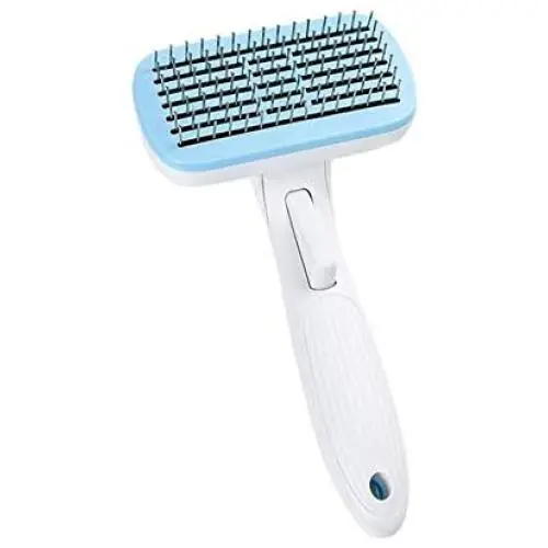 GYY One-Button Pet Hair Removal Brush Pet Hair Cleaner Steel Comb Open Knot Anti-Knotting Needle Self-Cleaning Massage Comb Cat Dog Beauty Modeling Comb Tool Pet Cleaning Supplies GYY One-Button Pet Hair Removal Brush Pet Hair Cleaner Steel Comb Open Knot Anti-Knotting Needle Self-Cleaning Massage Comb Cat Dog Beauty Modeling Comb Tool Pet Cleaning Supplies
