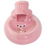 THMY Cat Drinking Water Fountains Dogs Domestic Animal Pet Fountain Ceramic Indoor and Outdoor Electric Automatic Cat Drinking Water Dispenser