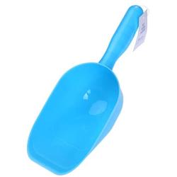 Sroute Pet Food Scoop; 2-Cup, Lines for 1Cup and 2 Cup, Volumes for 200ml and 400ml, Dog Puppy Cat Rabbit Plastic Pet Food Scoop,Four Colors Available