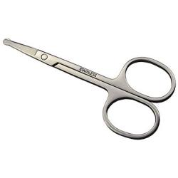 Motanar 3.5-Inch Stainless Steel Dog Pet Round-Tip Home Grooming Scissors for Nose Hair,Ear Hair,Face Hair,Paw Hair