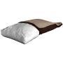 Floppy Dawg Large Dog Bed with Removable, Machine Washable Cover and Waterproof Liner. Classic Pillow Stuffed with Orthopedic Memory Foam Blend. Made for Dogs up to 90 Pounds. 40L x 28W x 8H